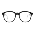 Knox - Square Black Glasses for Men